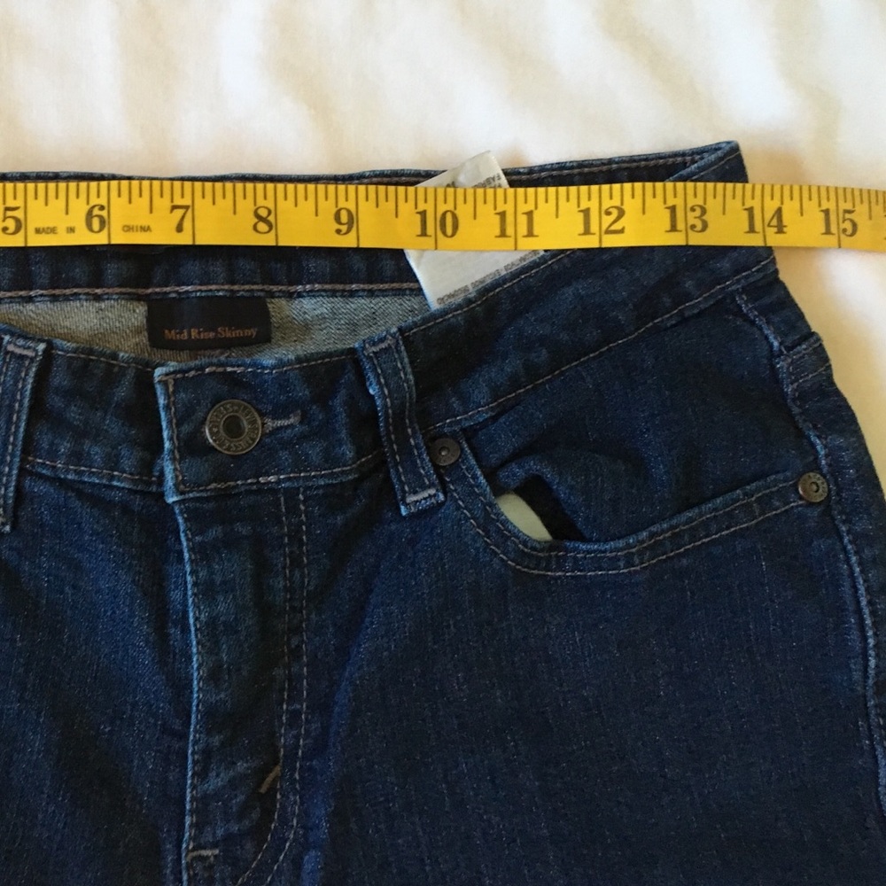 LEVI’S SKINNY BLUE JEANS SIZE 10M - Picture 4 of 8